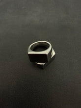 Load image into Gallery viewer, Onyx Block Ring
